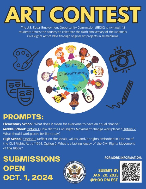 Art contest flyer