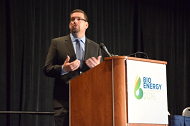 Acting Assistant Secretary for Energy Efficiency and Renewable Energy (EERE) David Friedman speaking at Bioenergy 2016