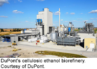 DuPont’s cellulosic ethanol biorefinery. Courtesy of DuPont.