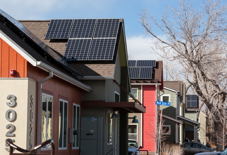 View of multiple homes