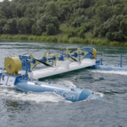 RivGen® Power System in the water.