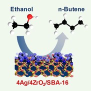 Single-Step Conversion of Ethanol to n-Butene over Ag-ZrO2/SiO2 Catalysts