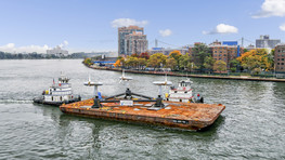 Verdant launch on New York's East River.