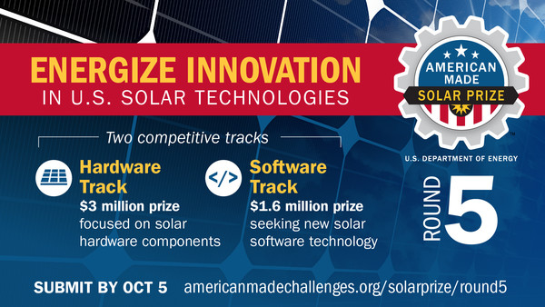American-Made Solar Prize Round 5