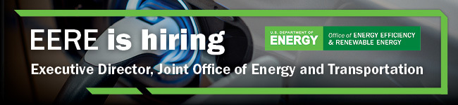 Banner for Executive Director for the Joint Office of Energy and Transportation