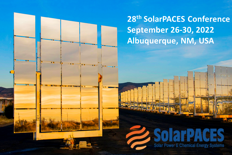 SolarPACES Conference September 26-30 in Albuquerque