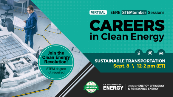 EERE Career Webinar in Science, Technology, Engineering and Math