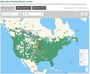 Alternative fuel station image