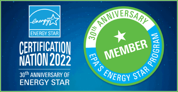 Energy Star Certification Nation 2022 - 30th anniversary of Energy Star