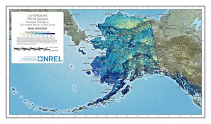 WINDExchange map of Alaska.