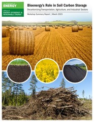 Soil Carbon Storage Workshop Report Summary Cover page
