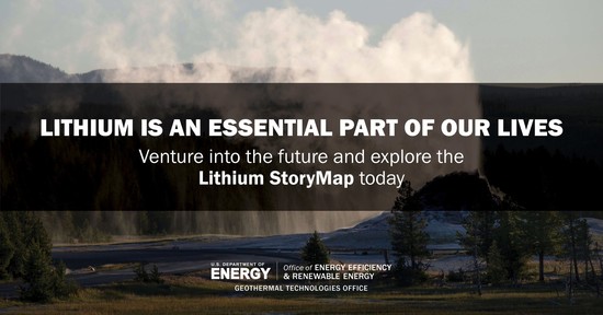 EERE Lithium Story Map