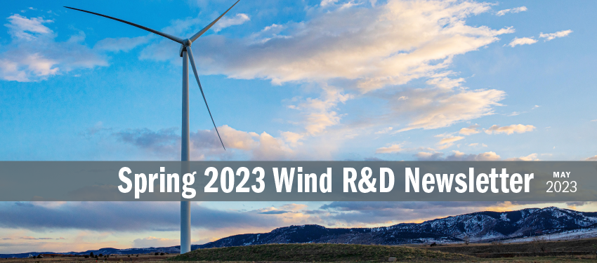 Banner for the "Spring Wind R&D Newsletter - 2023"