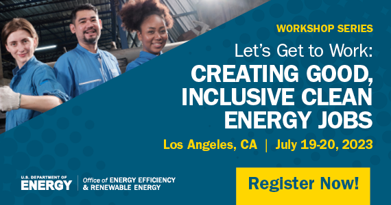 EERE Workforce Development Conference Los Angeles