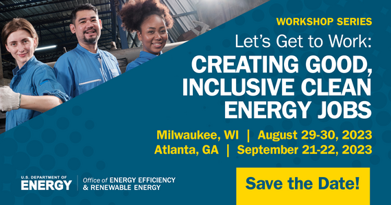 EERE Workforce Accelerator Workshop Series