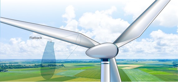 Graphic of a wind turbine.
