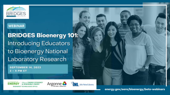 BRIDGES Bioenergy 1010 webinar image