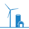 Distributed wind icon