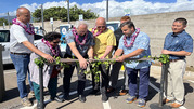 Ribbon cutting ceremony for station in Maui. 