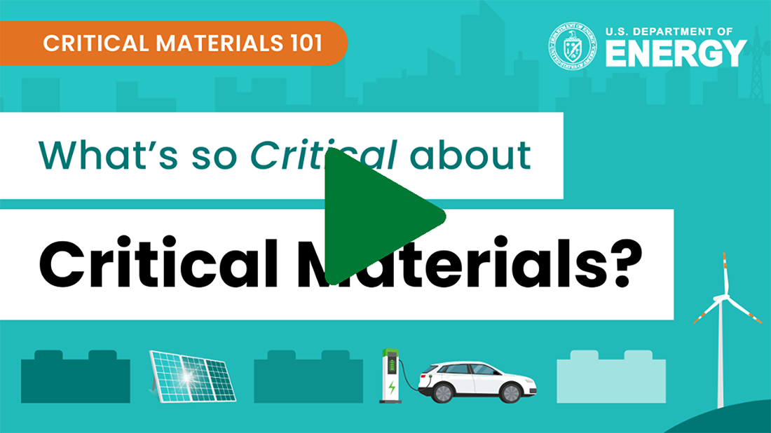 What's so critical about Critical Materials? video screenshot
