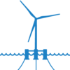 offshore wind icon 