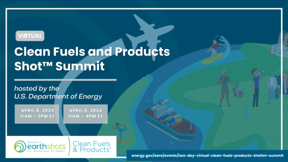 A banner for the Clean Fuels and Products Shot Summit