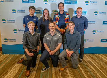Hydropower Collegiate Competition winning team