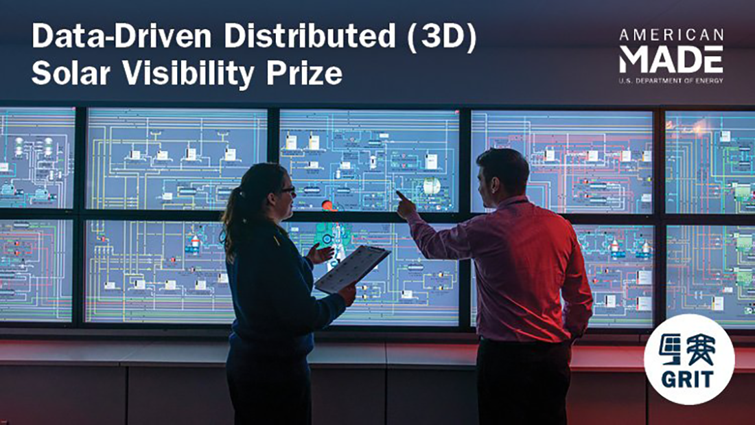 Data-Driven Distributed (3D) Solar Visibility Prize graphic