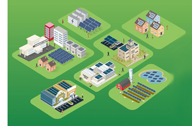 City energy planning grid graphic