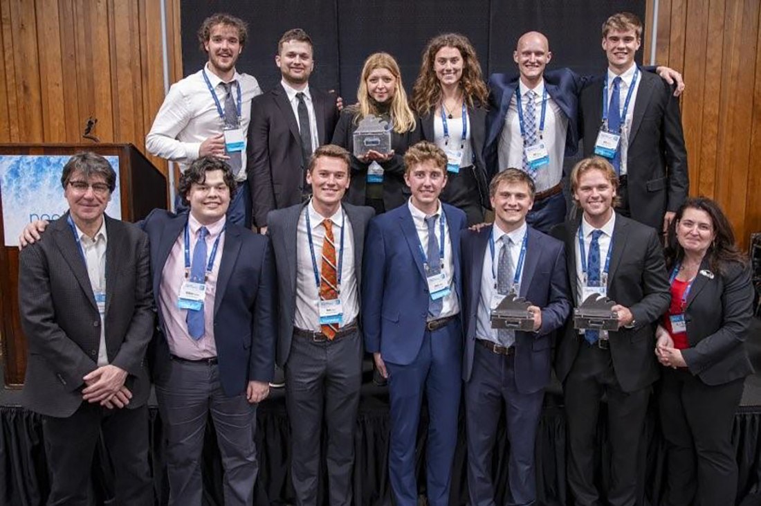 Marine Energy Collegiate Competition winners