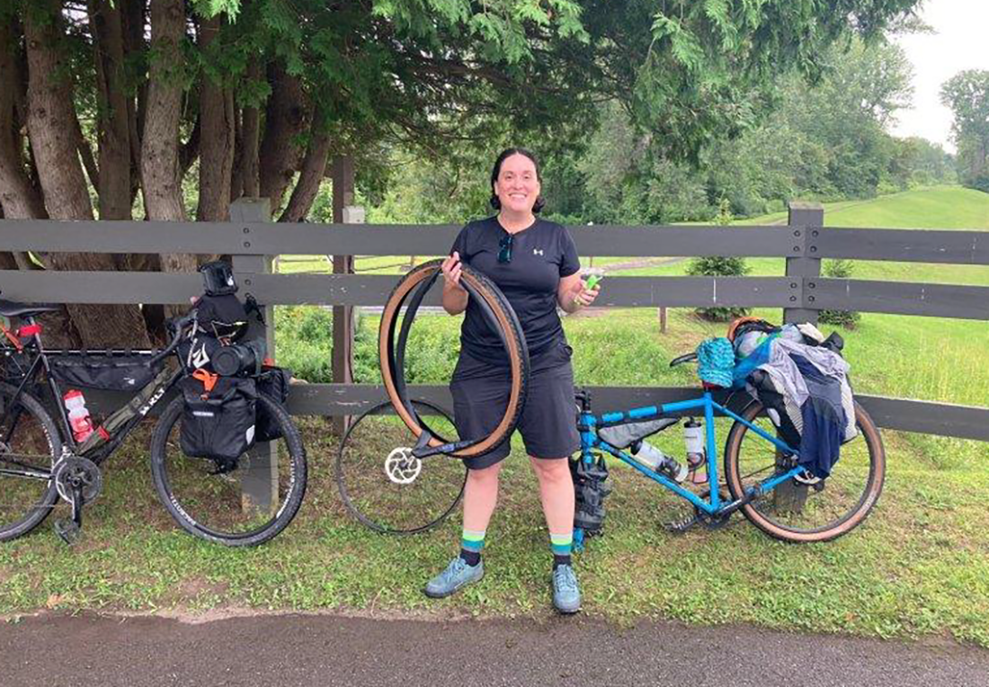 When Meegan Kelly isn’t working to help the U.S. industry decarbonize, she’s probably on an overnight bike-packing trip