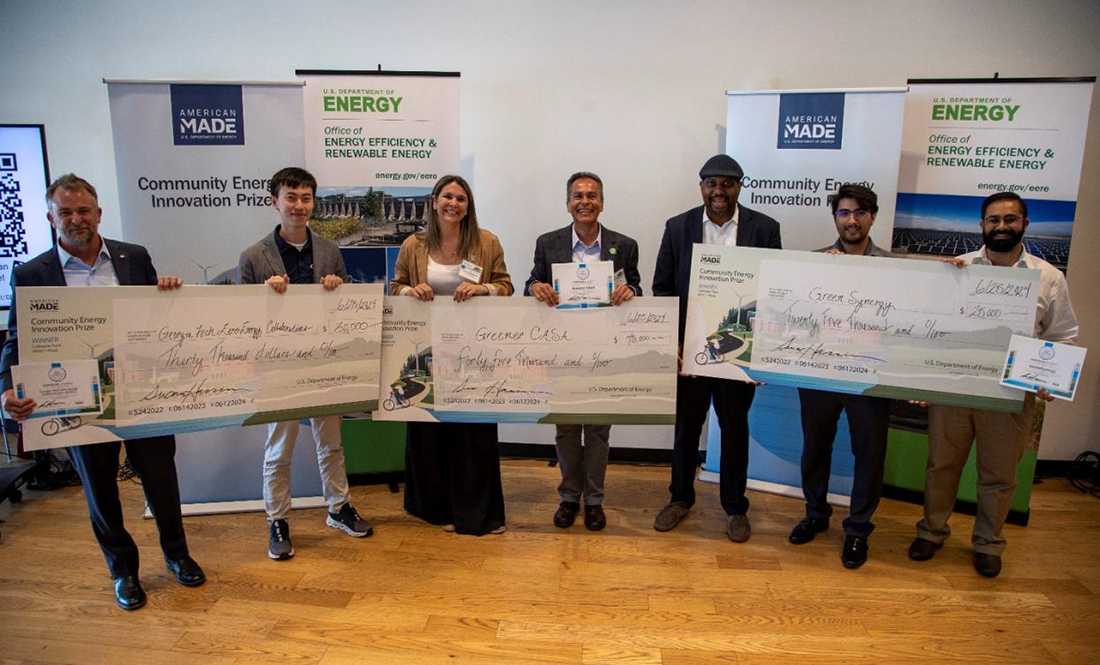 Community Energy Innovation Prize winning teams