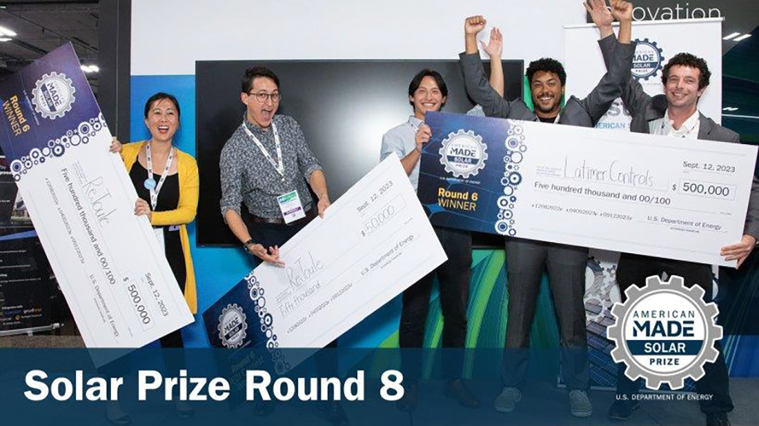 Solar Prize Round 8 winning team