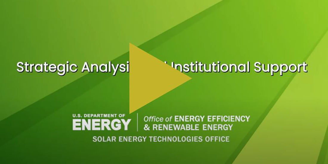 Video Thumbnail: Strategic Analysis Institutional Support video