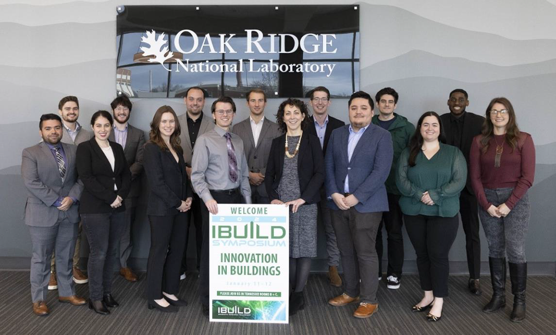 Fifteen members from the first three IBUILD cohorts visited ORNL in January 2024. Photo Courtesy of ORNL