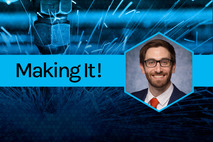 Mark Gutteg headshot next to the text "Making It!"