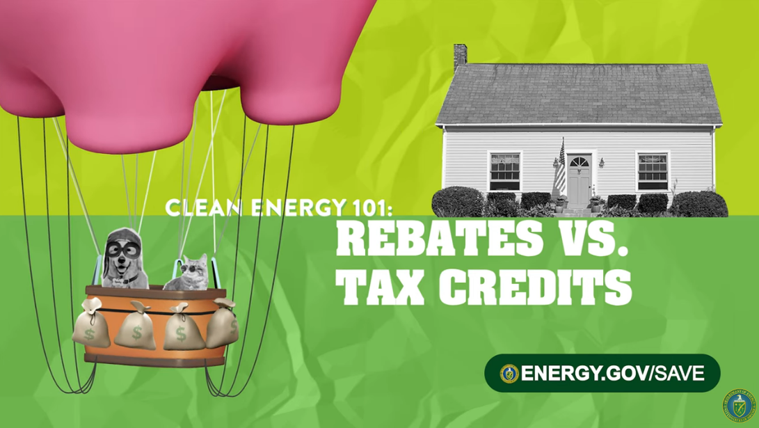 Tax Credits vs. Rebates youtube video