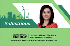 A headshot of Chenn Zhou next to the term "Industrious"