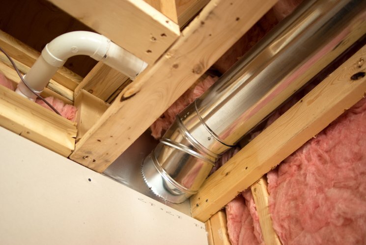 Ducts in a home