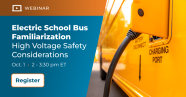 Oct. 1 electric school bus webinar