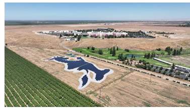 Valley Children’s Healthcare renewable energy microgrid. Photo courtesy of Valley Children’s Healthcare