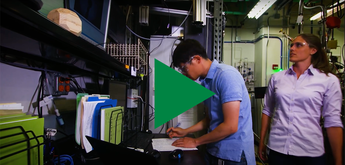 Thumbnail image for EPIXC Institute video featuring two researchers working on their EPIXC project