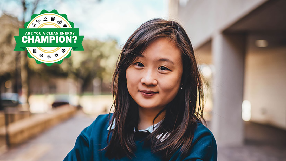 Photo of Kelly Huang, a Kalsi assistant professor at the University of Houston