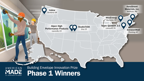 Envelope Prize Winners Map
