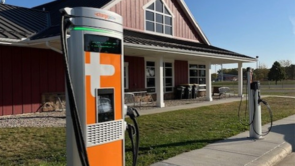 First EVC-RAA funded EV charging station