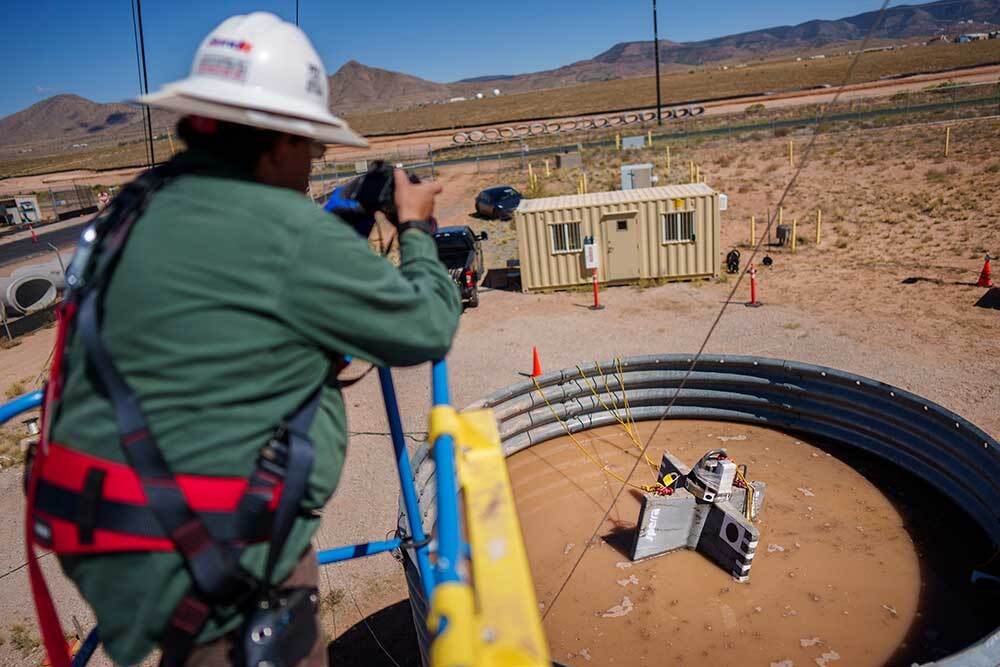 Scientist conducting experiments