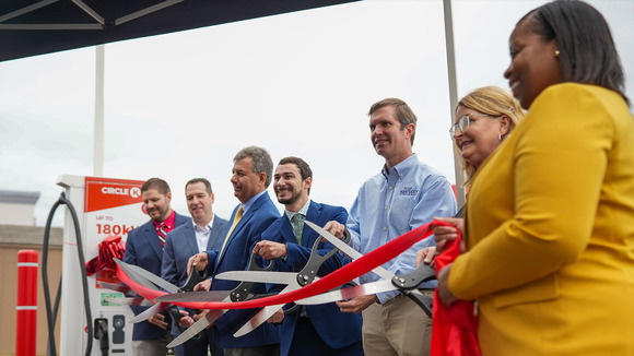 Ribbon cutting