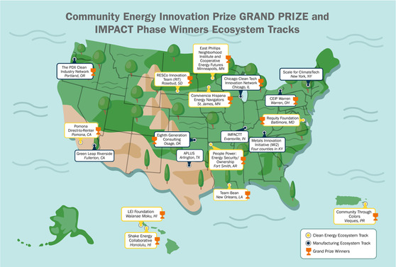 Community Energy Innovation Prize Winners