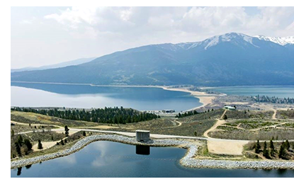 Granby Reservoir in Colorado