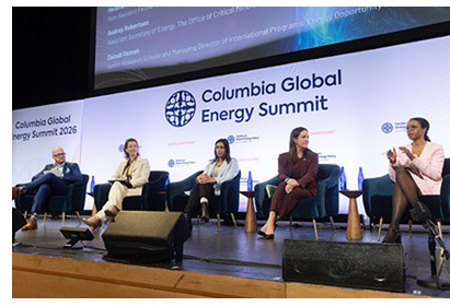 Assistant Secretary Robertson participates in panel at Columbia Global Energy Summit